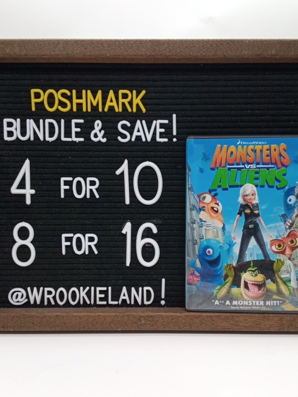 Monsters VS Aliens DVD#J11